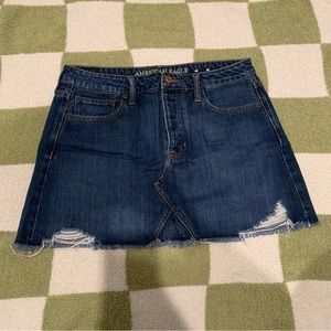 American Eagle mini denim skirt size 10